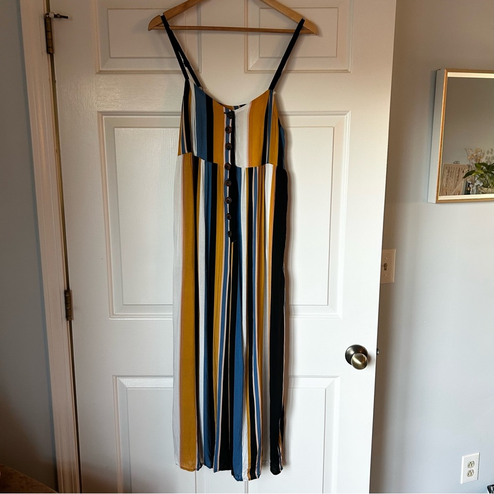 Urban outfitters wide leg flowy jumpsuit